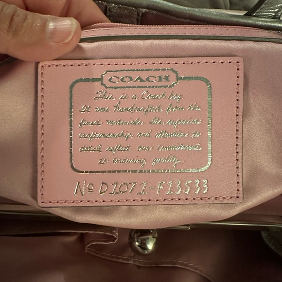 Coach Shoulder Purse - Picture 2 of 5